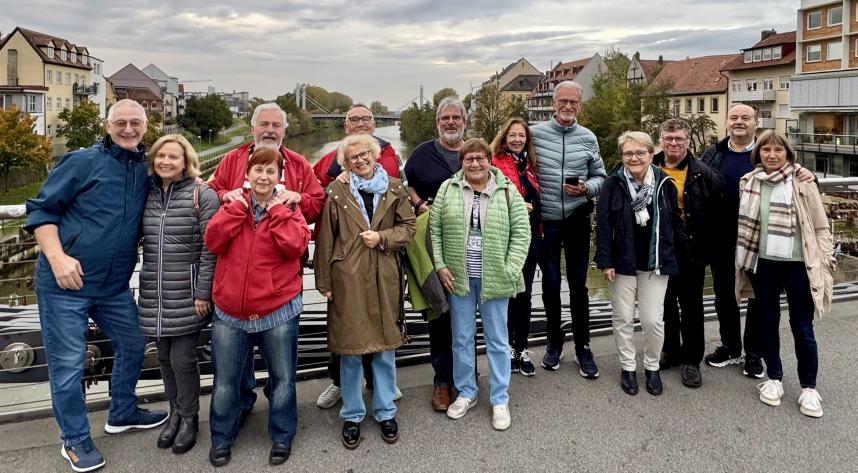 Gruppenbild Bamberg 50 Jahre Abitur